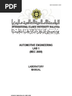 MEC 2600 Lab Manual 1 (Thermo)