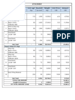 Description Unit WGT Quaintit Weight Unit Price Amount: Attachment