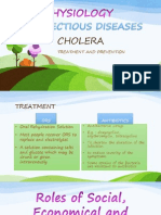 Treatment and Prevention of Cholera