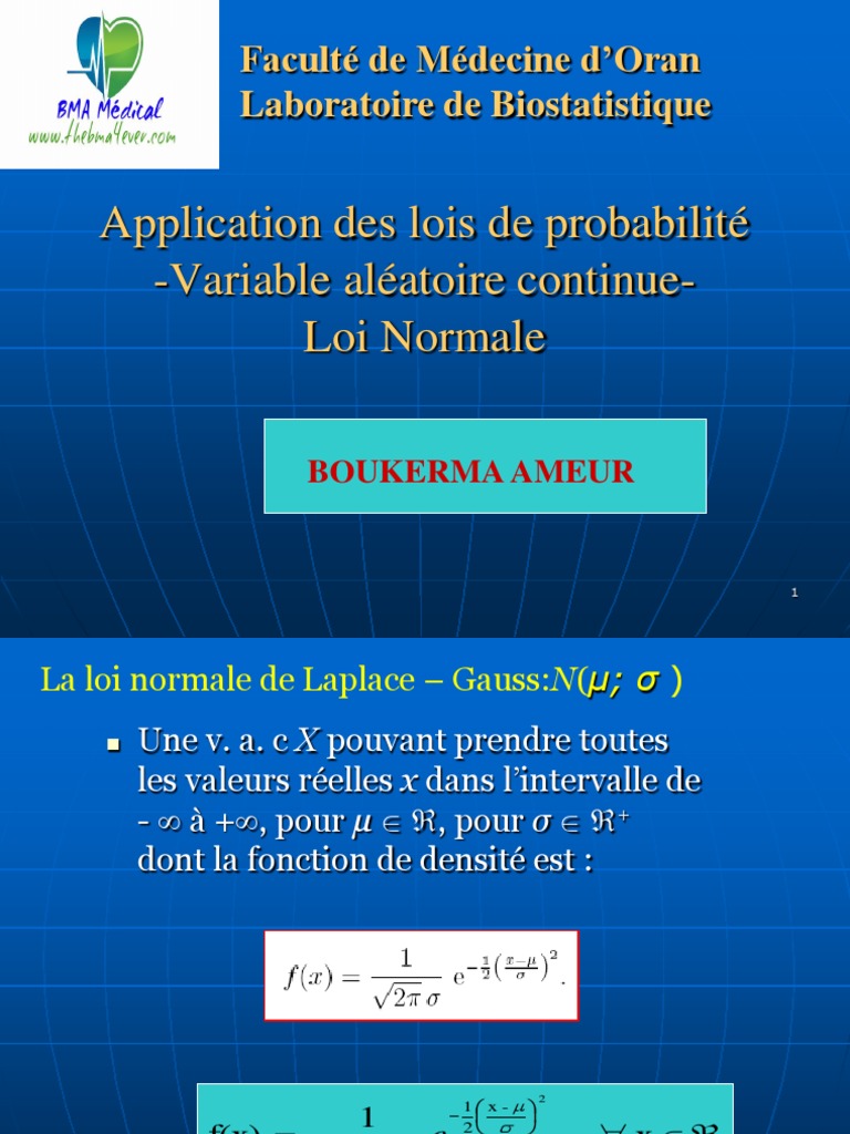 comment faire une loi de probabilité