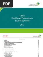 Dubai Healthcare Professional Licensing Guide - Final - 2