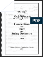 Concertino For Flute and String Orchestra