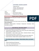 Analisis Model ASSURE