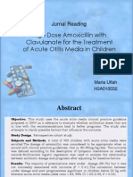 High Dose Amoxicillin With Clavulanate For The Treatment