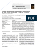 Yaroshevich Et Al 2010 - Design and Performance of Microlith Implemented Projectiles During The Middle and The Late Epipaleolithic of The Levant