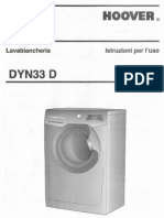 Manuale Hoover DYN33D
