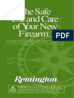 Firearms - Remington Firearms Safety Booklet