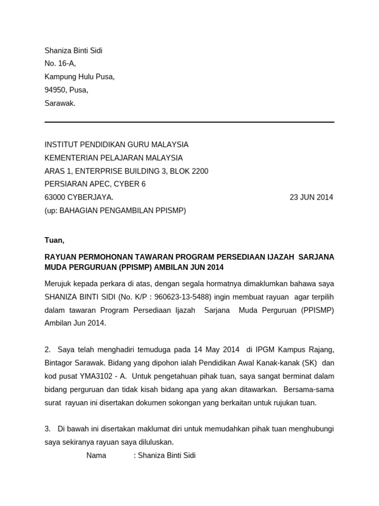 Shaniza Binti Sidi Pdf