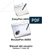 EasyPen I450x, MousePen I608x PC Spanish