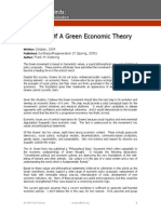Rotering (1) - Outline of A Green Economic Theory-Oct - 2004