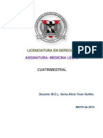 Antología de Med. Legal 2014 Univer PDF