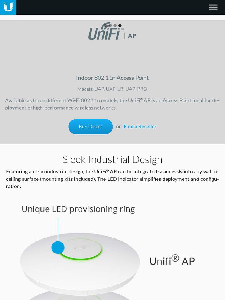 Ubiquiti Networks UniFi® AP Wireless Lan Wi Fi
