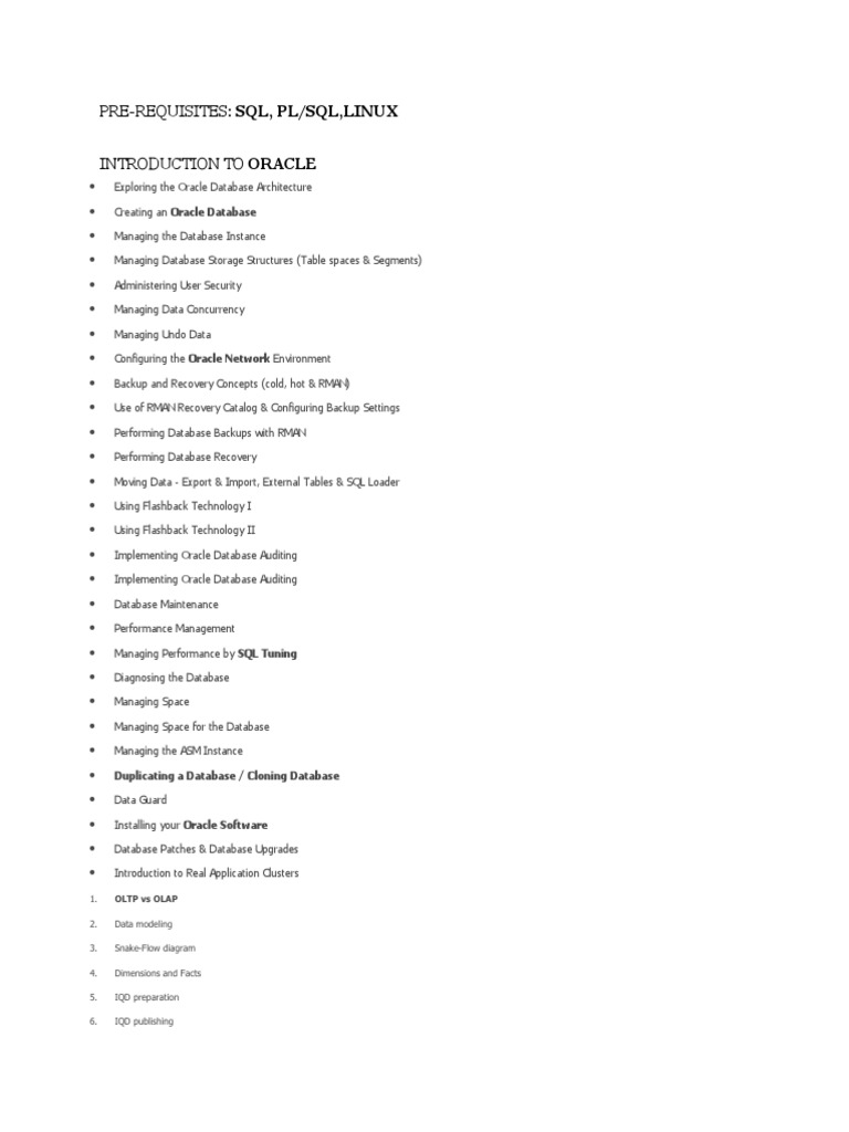 Oracle Database Admin Guide | PDF