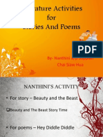 Literature Activities for Poems and Stories