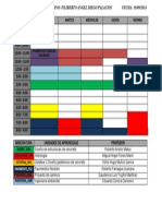 HORARIO SEPTIMO SEMESTRE