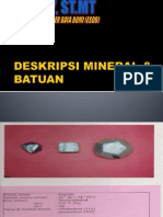 Deskripsi Mineral