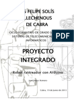 Robot Rastrador Con Arduino Version 1.0 PDF