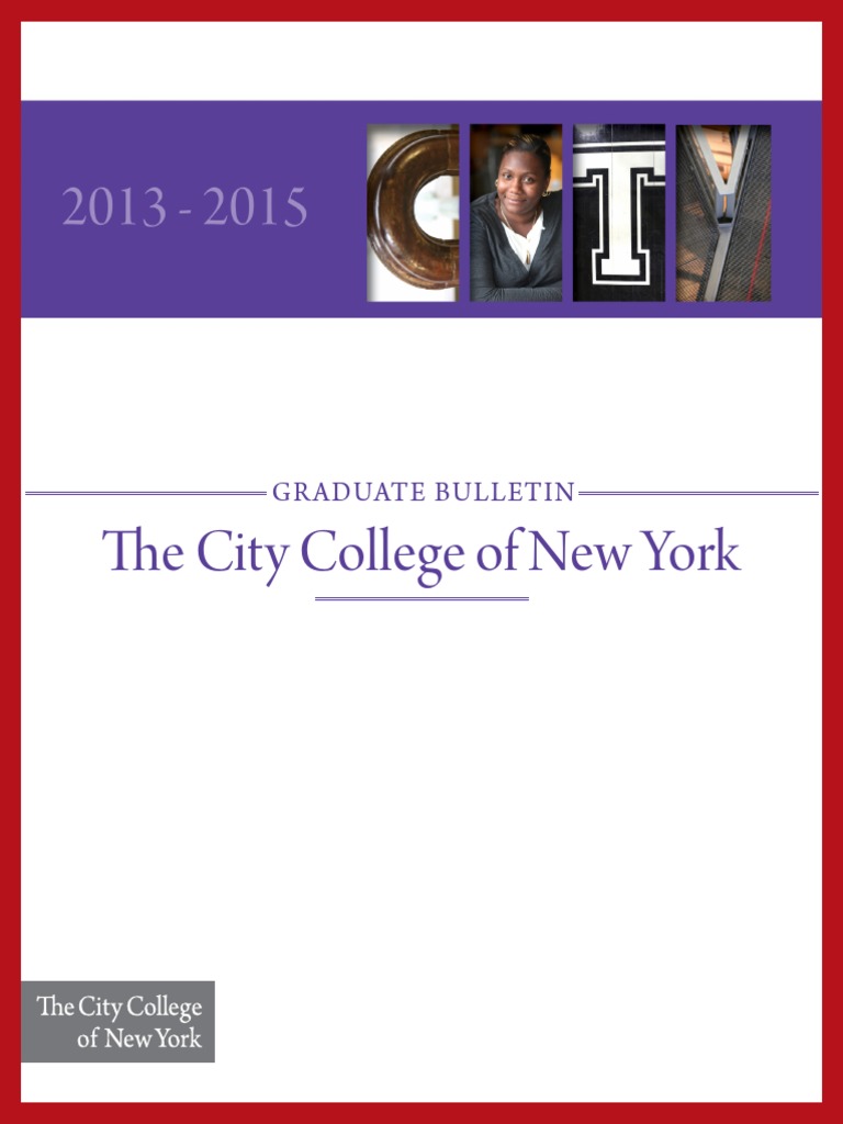 2013 2015 Graduate Bulletin | PDF | Graduate School | University And  College Admission