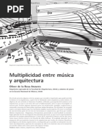 Multiplicidad Entre Música y Arquitectura