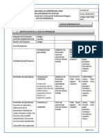 GUÍA APRENDIZAJE, Producir Documentos