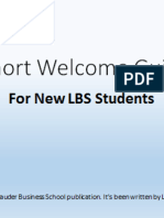 Welcome Guide LBS