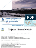 Modul 4 - Penyusunan Anggaran Operasional III