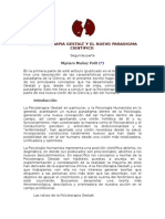 La Psicoterapia Gestalt y el nuevo paradigma científico