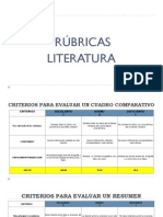 LITERATURA-RUBRICAS