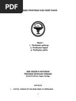 Download MODUL Prakt Resep Dasar NEW by zahratul hayah Sfarm Apt SN241198772 doc pdf