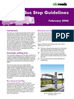 VicRoads Bus Stop Guidelines