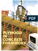 Plywood in Concrete Formwork Manual