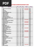 New List Game House