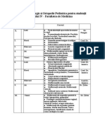 Cursul de Chirurgie Si Ortopedie Pediatrica