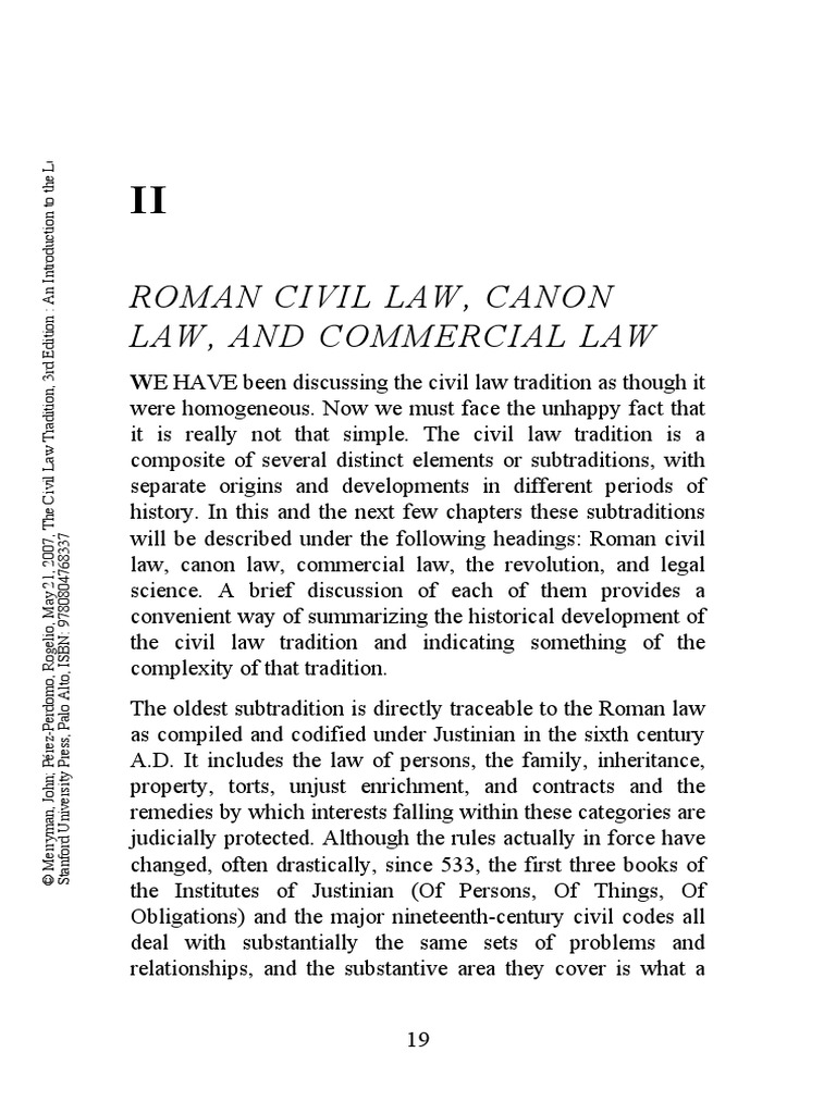 Roman law essay image
