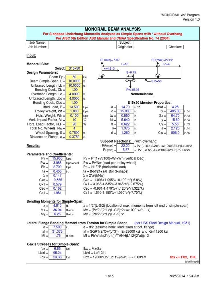 Excel Design