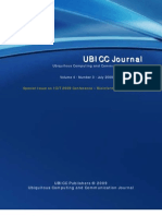Special Issue on ICIT 2009 Conference - Bioinfomatics and Image - Ubiquitous Computing and Communication Journal [ISSN 1992-8424]