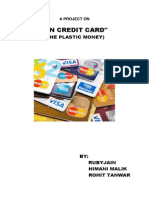 A Project On Credit Card
