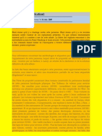 Information procédurale  du 14 décembre 2009 pour le Tribunal Fédéral compétent