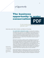 The Business Opportunity in Water Conservation