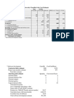 Cost Estimate