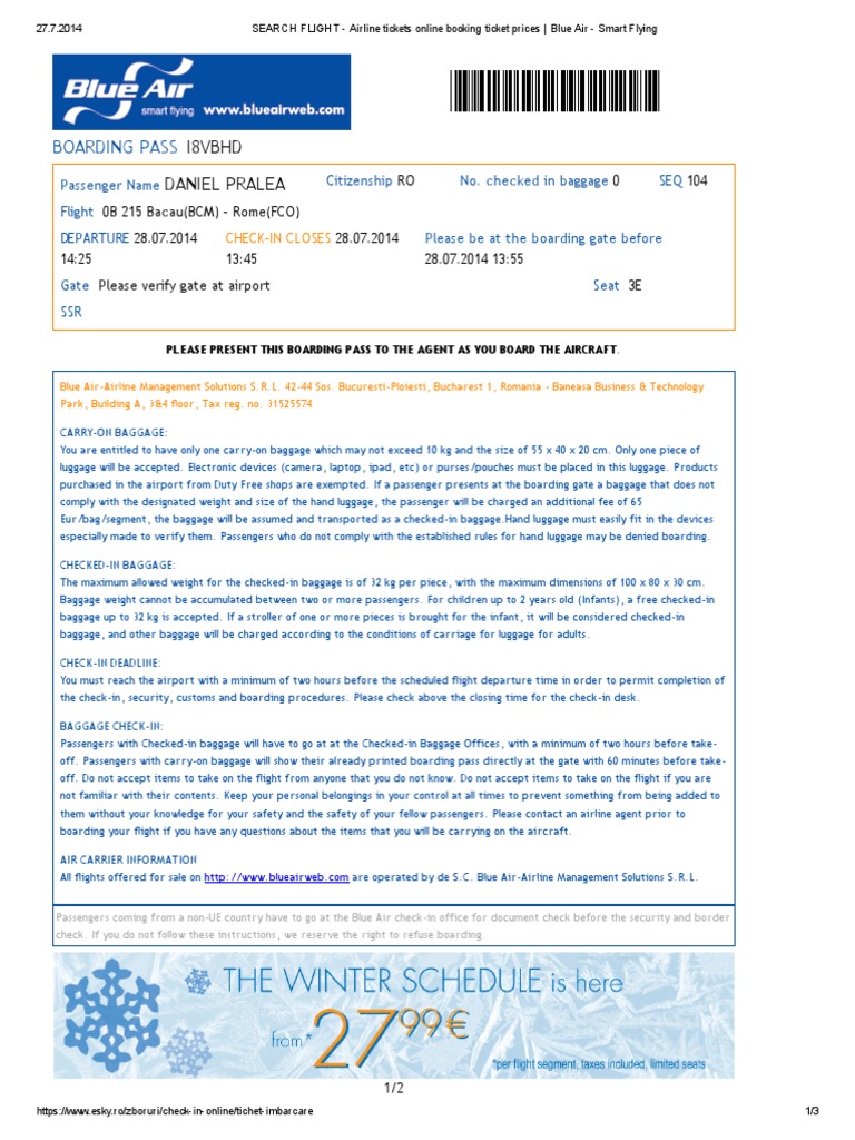 Search Flight Airline Tickets Online Booking Ticket Prices Blue Air Smart Flying Baggage Aviation
