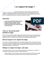 Comment Faire Un Rapport de Stage 16226 Lw5oyc