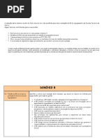 Domínio/Plano de avaliação