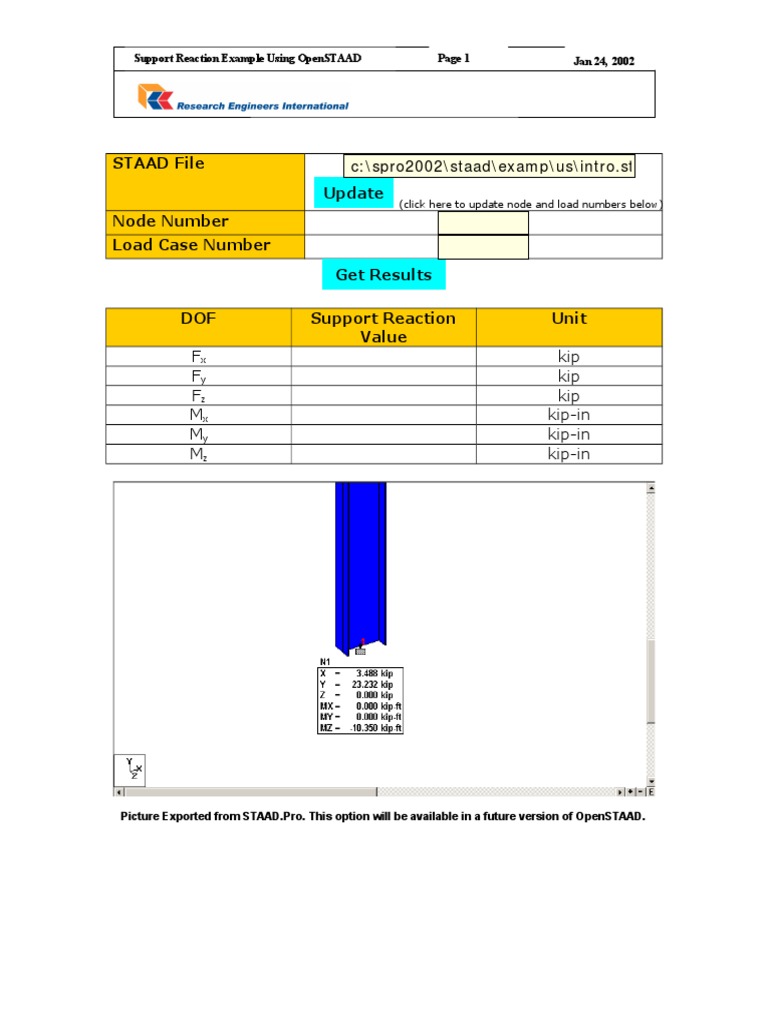 Staad and Word | PDF | Computers