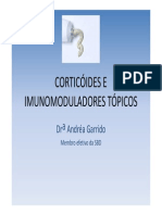 Corticóides e Imunomoduladores Tópicos