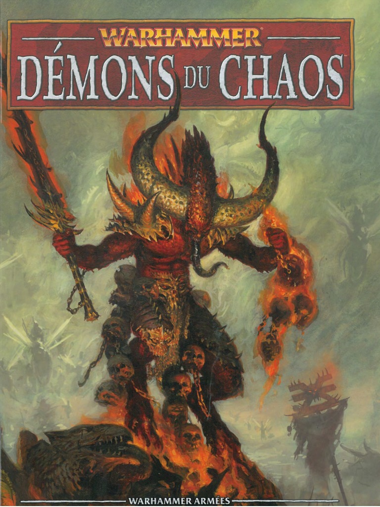 Livre D Armée Guerriers Du Chaos V8 Pdf Réduction - W Armées - V8 - Démons Du Chaos | PDF