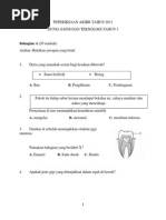 Latihan Matematik Tahun 3