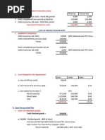 Process Costing - Summer 2012