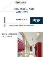 Chapter 6 - Floors, Walls and Windows