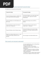 What Are The Differences Between Connected and Unconnected Lookup?